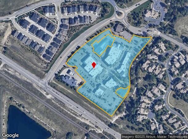  880 W Happy Canyon Rd, Castle Rock, CO Parcel Map