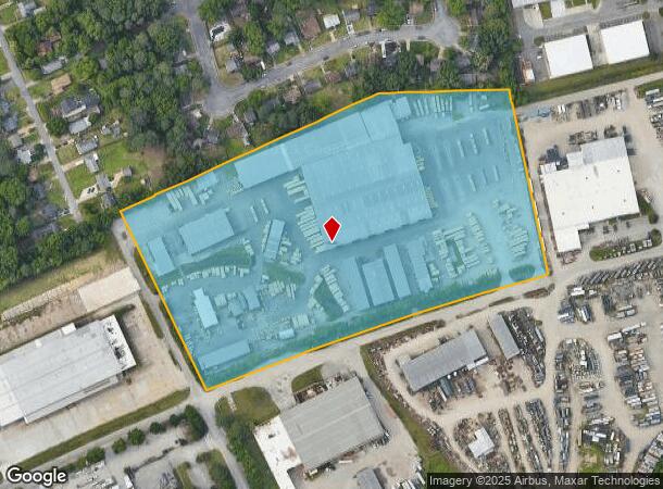 5604 City Line Rd, Hampton, VA Parcel Map