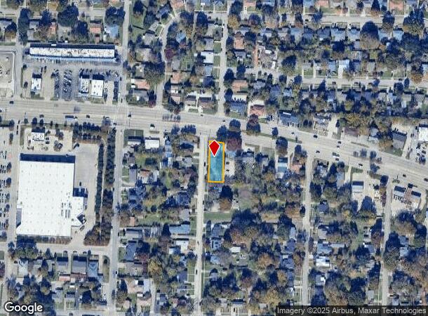  1207 W University Dr, Mckinney, TX Parcel Map