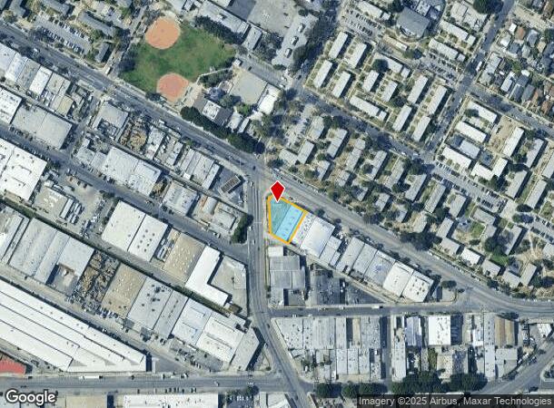  3200 E Olympic Blvd, Los Angeles, CA Parcel Map