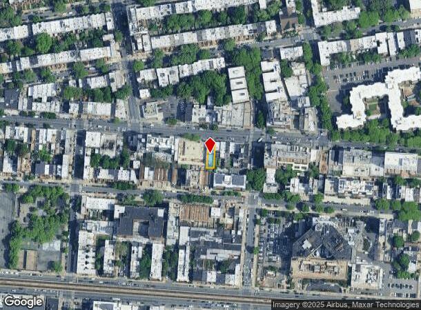  1542 Fulton St, Brooklyn, NY Parcel Map