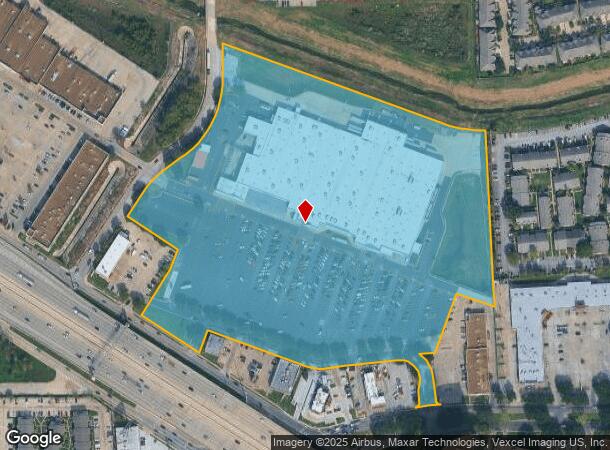 13484 Northwest Fwy, Houston, TX Parcel Map