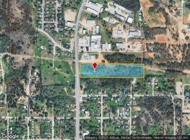 1726 N Main St, Weatherford, TX Parcel Map