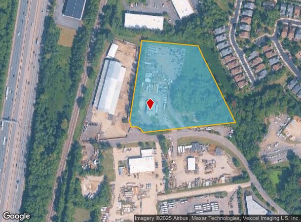 8050 Mims St, Lorton, VA Parcel Map