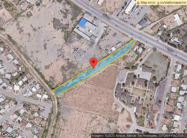  8280 N Loop Dr, El Paso, TX Parcel Map