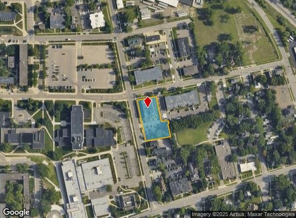  329 Jarvis St, Ypsilanti, MI Parcel Map
