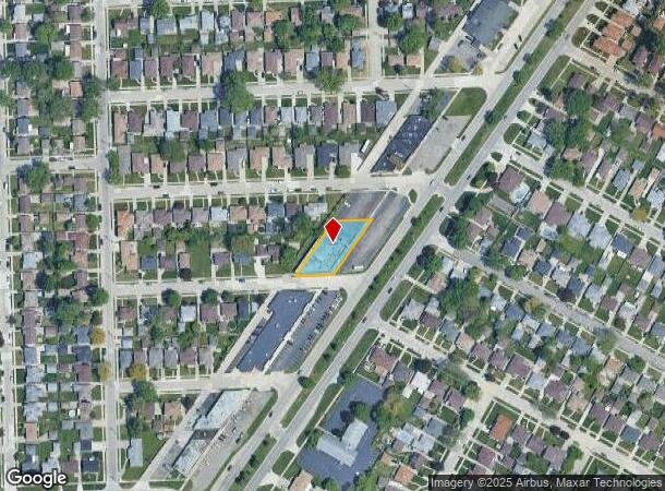 21901 Kelly Rd, Eastpointe, MI Parcel Map