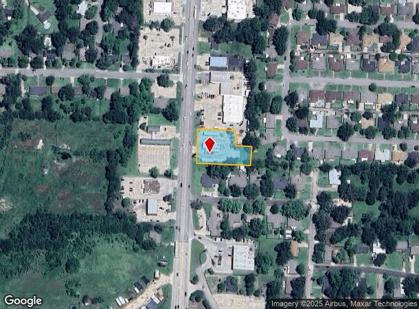  1500 S Broadway St, Sulphur Springs, TX Parcel Map