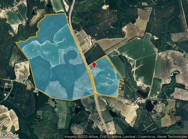  Savannah Hwy, Sylvania, GA Parcel Map