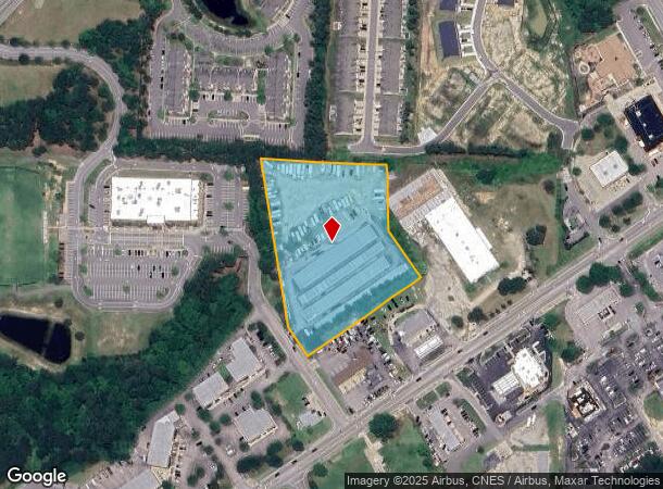  100 Storage Dr, Rolesville, NC Parcel Map