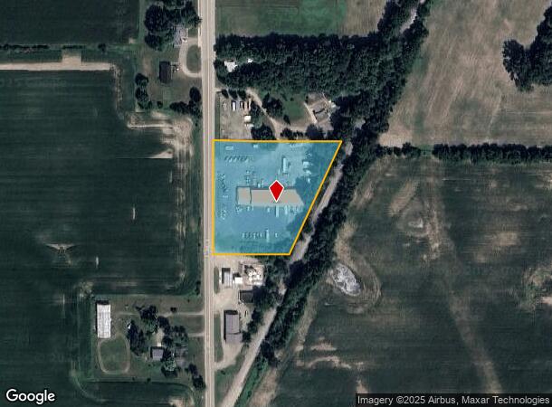 6621 S Edon Rd, Reading, MI Parcel Map