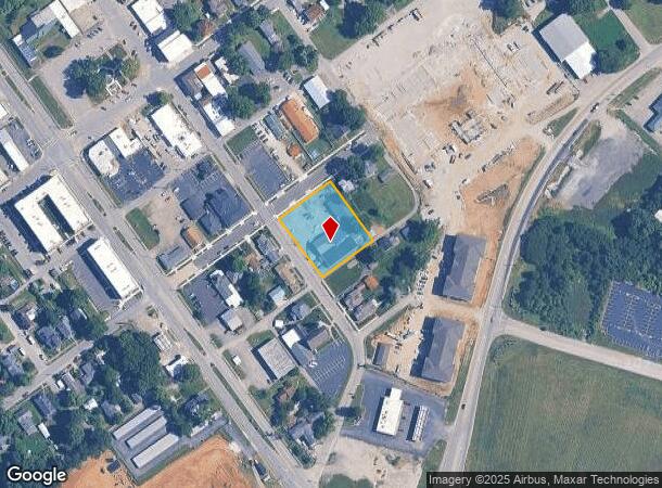  154 Main Cross St, Charlestown, IN Parcel Map