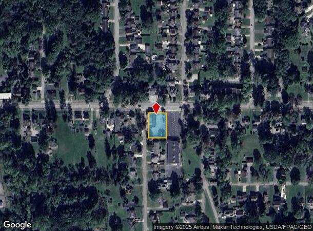 431 E Liberty St, Hubbard, OH Parcel Map