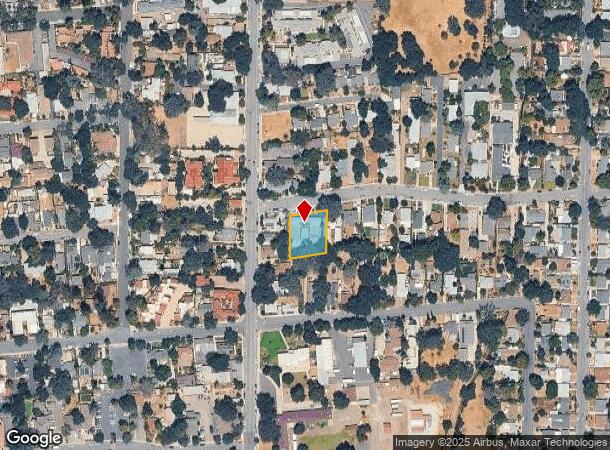  405 E Oak St, Ojai, CA Parcel Map