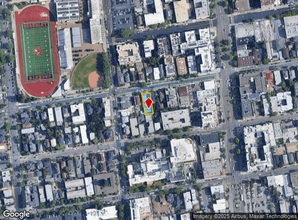 2012 Channing Way, Berkeley, CA Parcel Map