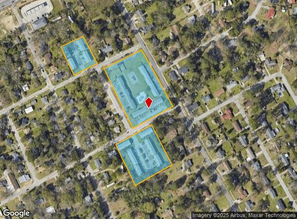 1731 Caroline Rd, Columbia, SC Parcel Map