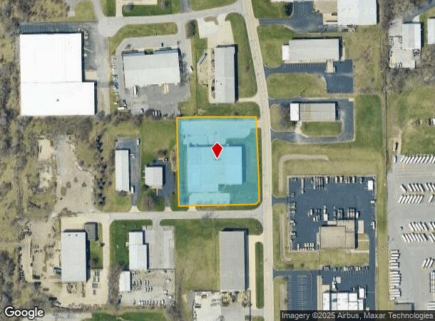  3107 N Kenmore St, South Bend, IN Parcel Map