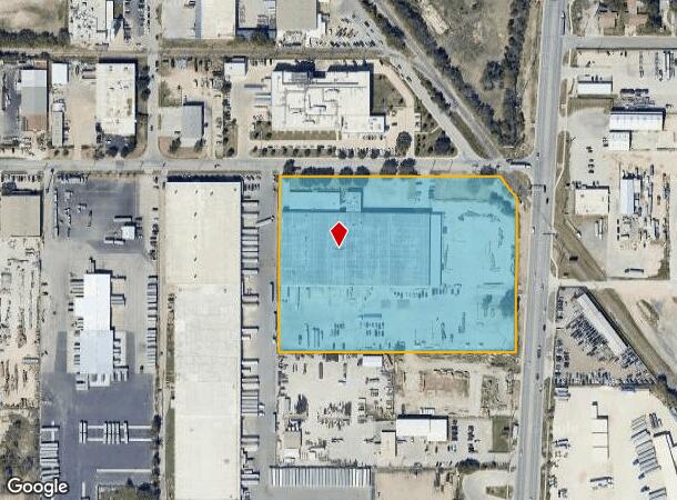  4430 Director Dr, San Antonio, TX Parcel Map