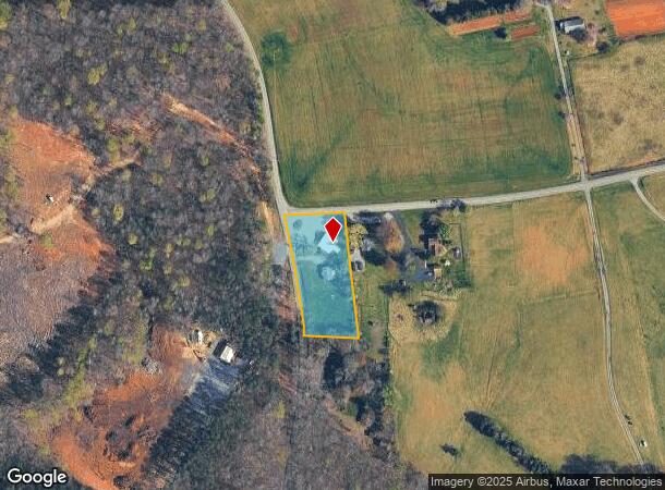 1534 Owens Creek Rd, Bumpass, VA Parcel Map