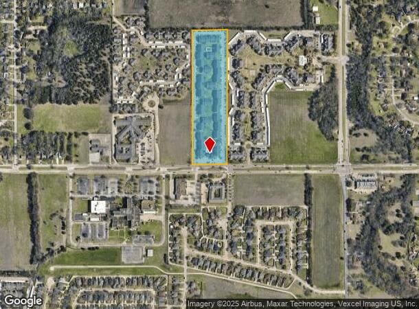 2525 W Pleasant Run Rd, Lancaster, TX Parcel Map