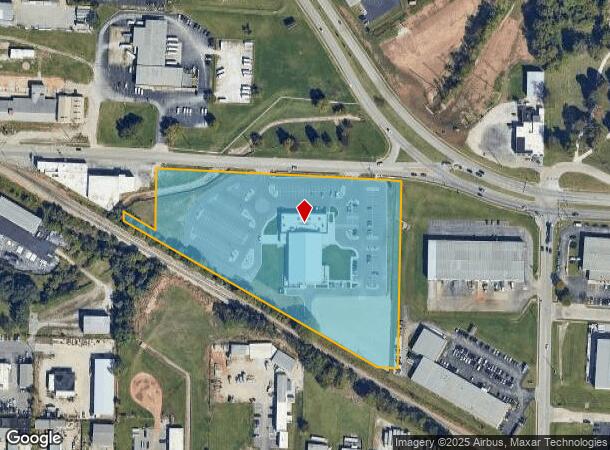 2050 E Trafficway St, Springfield, MO Parcel Map