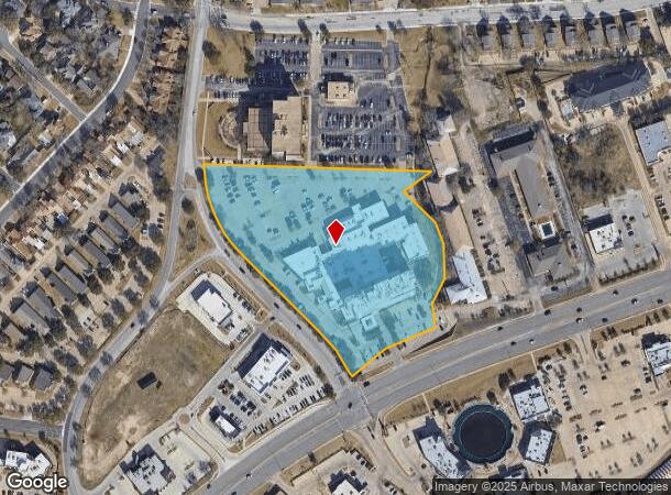 801 University Dr E, College Station, TX Parcel Map