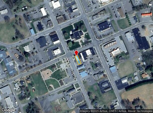  129 W Atkins St, Dobson, NC Parcel Map