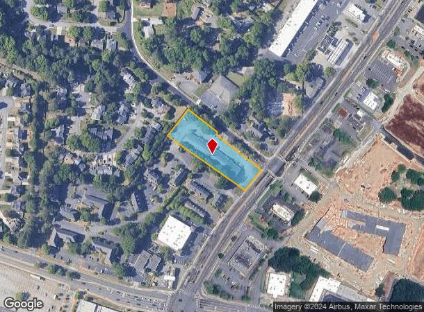  2635 Sandy Plains Rd, Marietta, GA Parcel Map