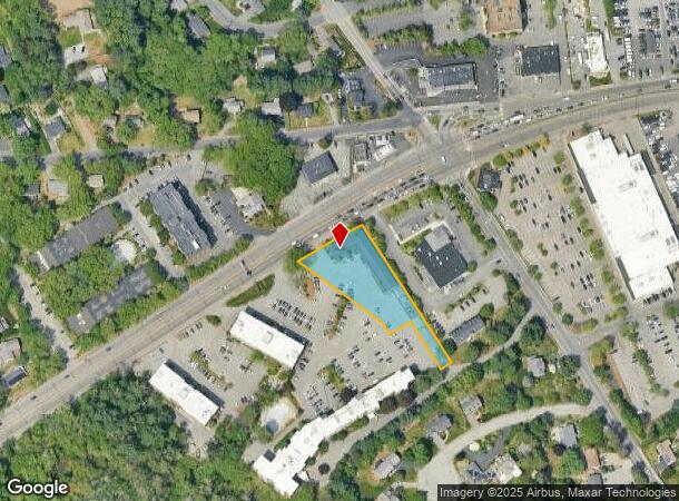 1292 Worcester Rd, Framingham, MA Parcel Map