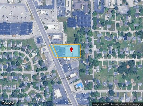 2810 N Wheeling Ave, Muncie, IN Parcel Map