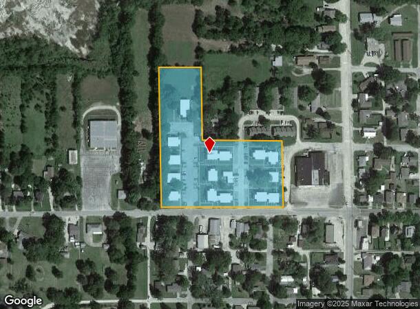  1500 W Main St, Chanute, KS Parcel Map