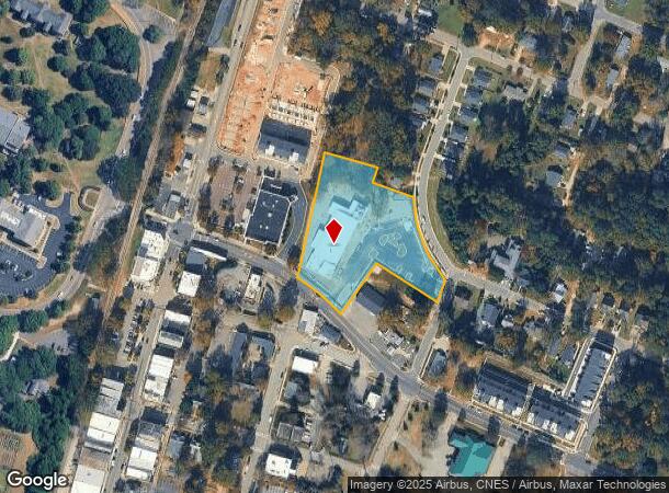  303 E Roosevelt Ave, Wake Forest, NC Parcel Map