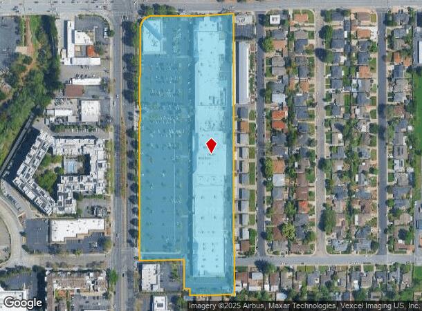 1640 S Bascom Ave, Campbell, CA Parcel Map
