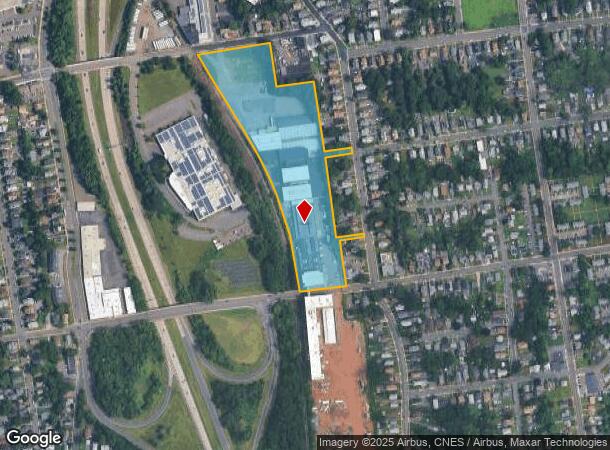  322 Ellis St, New Britain, CT Parcel Map