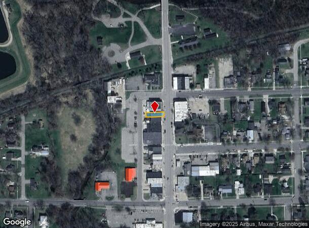  79 N Bridge St, Saranac, MI Parcel Map
