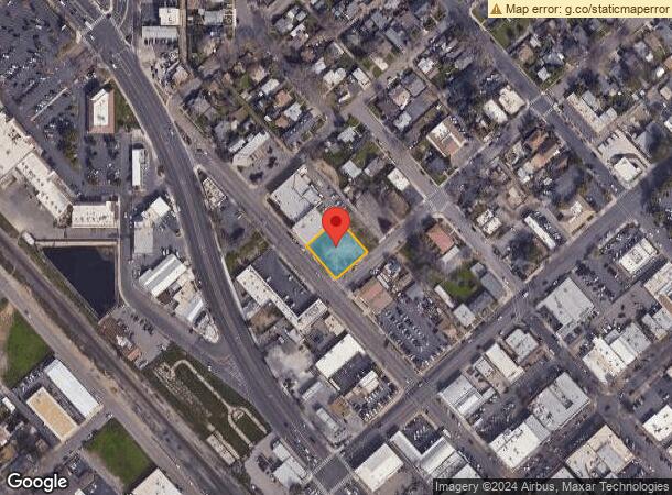  309 N Center St, Turlock, CA Parcel Map