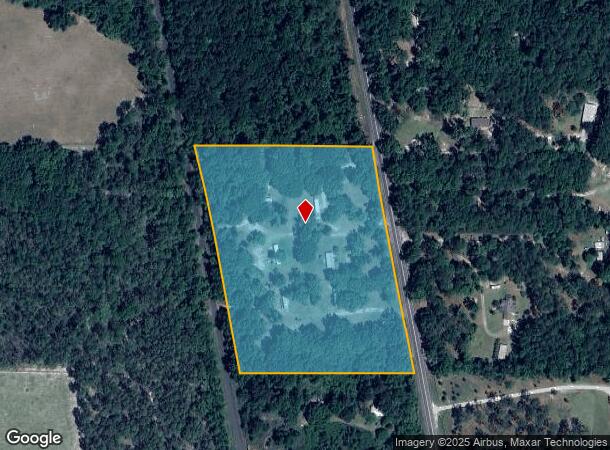  11212 Old Woodville Rd, Tallahassee, FL Parcel Map