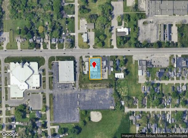  1187 W Bristol Rd, Flint, MI Parcel Map