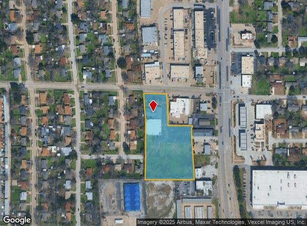 7708 Maplewood Ave, North Richland Hills, TX Parcel Map