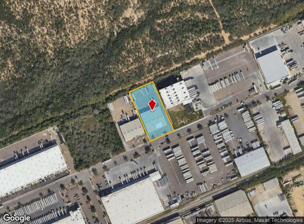  518 Union Pacific Blvd, Laredo, TX Parcel Map