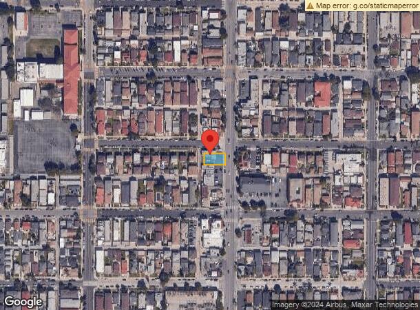  1603 S Gaffey St, San Pedro, CA Parcel Map