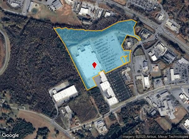  197 Plaza Dr, Forest City, NC Parcel Map