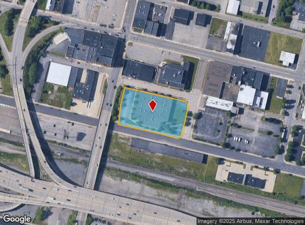 186 Exchange St, Buffalo, NY Parcel Map