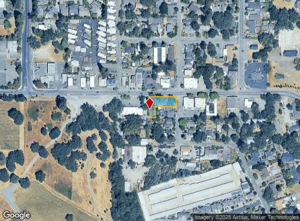 6566 Front St, Forestville, CA Parcel Map