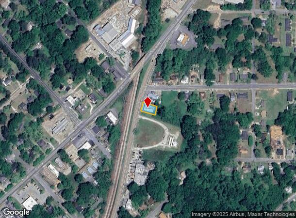  203 S Railroad Ave, Opelika, AL Parcel Map