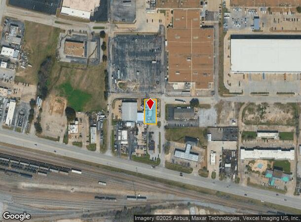  3309 E Division St, Arlington, TX Parcel Map