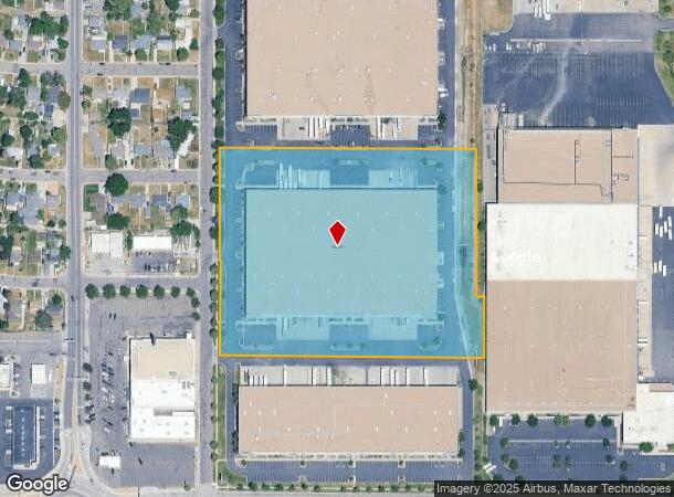4900 Osage St, Denver, CO Parcel Map