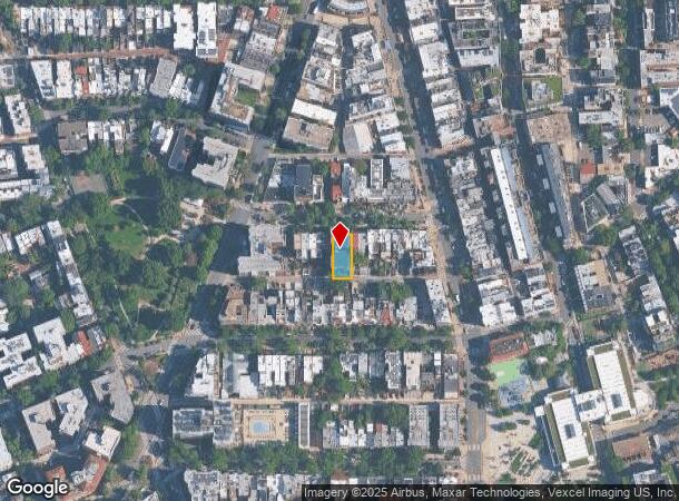  1824 Belmont Rd Nw, Washington, DC Parcel Map