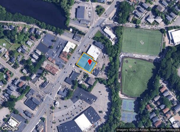  593 Park Ave, Worcester, MA Parcel Map