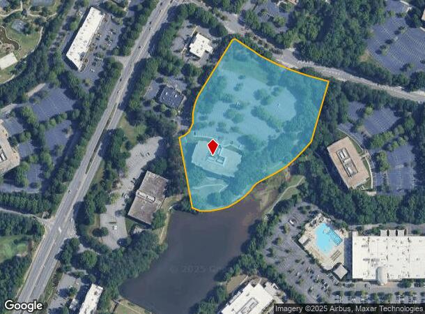  6455 E Johns Xing, Duluth, GA Parcel Map